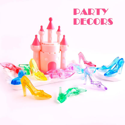 Niceup 150pcs Kids Plastic Gem Rings Bulk Toys Princess Party Favor Cupcake Topper Pinata Fillers Parade Throws Bulk Carnival Prizes Acrylic Gemstones Fake Jewel Treasure Toys Goodie Bag Fillers