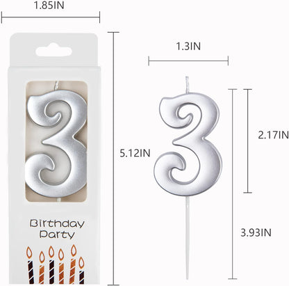 PHD CAKE 10-Count 0-9 Gold Number Birthday Candles, Number One Birthday, Gold Number Candles, Party Celebration, Baby Showers