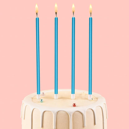 Pink Gold Long Thin Birthday Candles, Cake Candles, Birthday Parties, Wedding Decorations, Party Candles