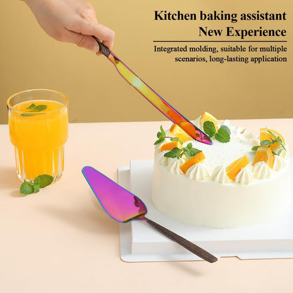 Evanda Wedding Cake Knife and Server Set, Cake Cutte Pie Server for Everyday, Wedding and Birthdays, Dishwasher Safe