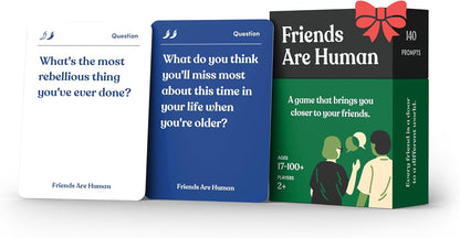 Partners are Human | 140 Conversation Cards to Help Deepen Romantic Relationships | Card Game for Bonding & Communication | Therapy for Adults