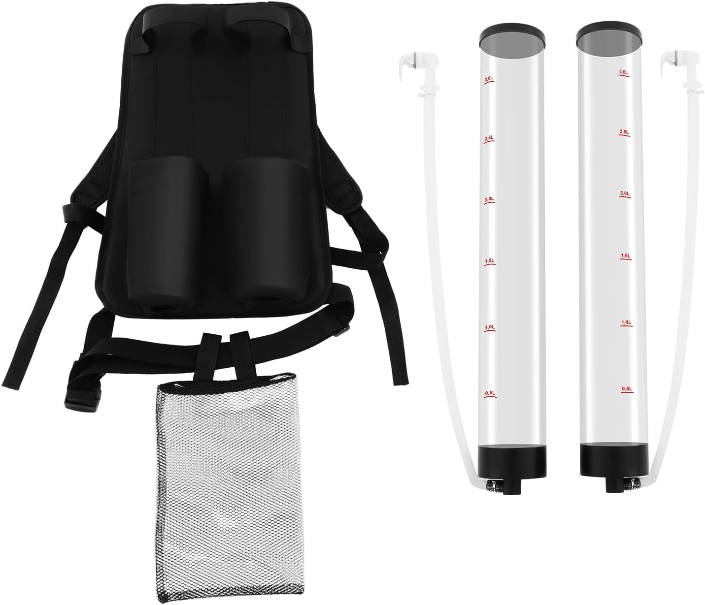 Portable Beer Dispenser, Dual Tank Backpack Drink Dispenser, Backpack Beer Liquor Dispenser,Party Beverage Drink Dispenser ﻿