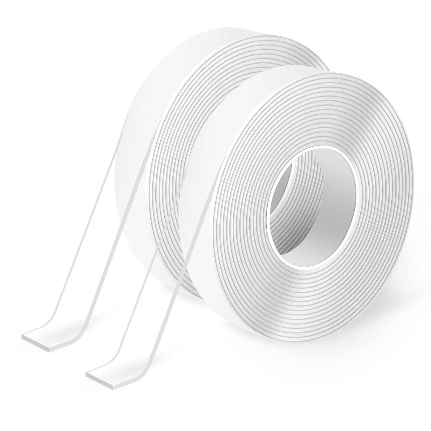 Art3d Double-Sided Mounting Tape (10FT), Multipurpose Removable Adhesive Foam Tape, Transparent, Household