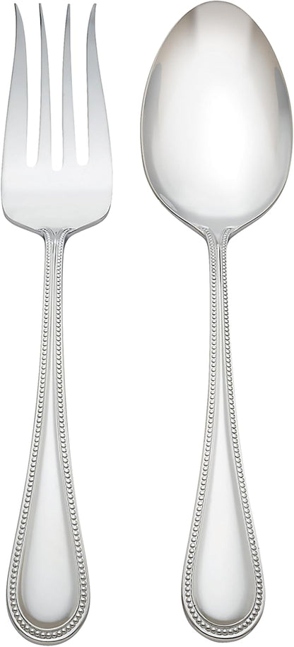 Reed & Barton Lyndon 2pc Dessert Set, 0.8 LB, Metallic