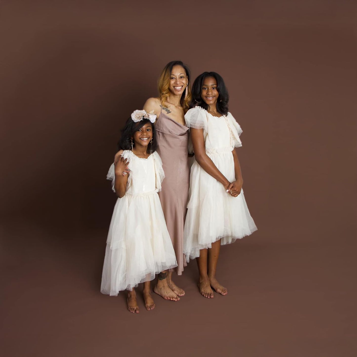 Kate Seamless Paper Backdrop for Photography Photo Backdrop Paper (53''x16.4' Arctic White)