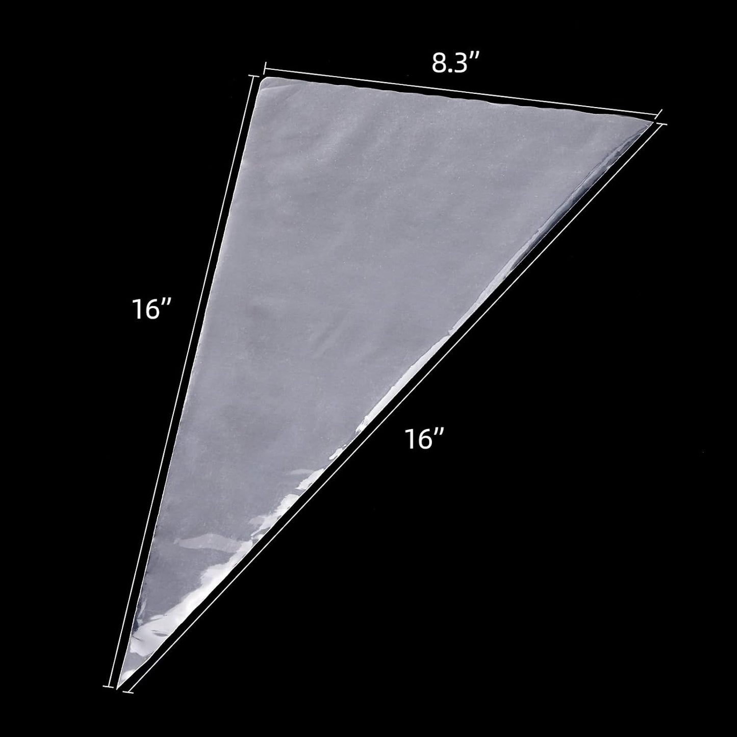400 Pcs Piping Bags Disposable 12 Inch Anti-Burst Pastry Bags, Tipless Icing Piping Bag for Cake, Cream Frosting and Cookie Decoration Supplies