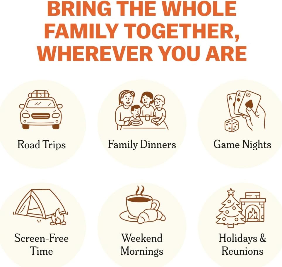 TALES 150 Conversation Cards, Friends Edition, Fun Friend Games for Adults, Teens, Kids, Perfect for Parties, Game Nights, Gifts & Gatherings, Conversations with Friends, Meaningful Connections