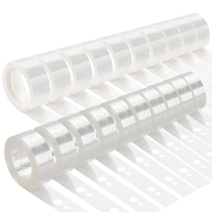 KICNIC Balloon Arch Strip Kit for Garland, 32.8 Feet Balloon Tape Strips and 200 Glue Point Dot Stickers for Party Wedding Birthday Baby Shower Graduation Decorations