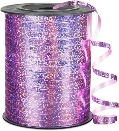 KMER LIFE Premium Red Curling Ribbon, 1/5" Wide x 500 Yards Christmas Curling Ribbons for Gift Wrapping, Party Decoration, Balloon String, Ribbons for Florist Flower (1 Roll)