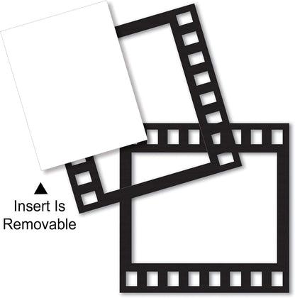 Beistle Black 5 Piece Filmstrip Photo Fun Frames, 12"