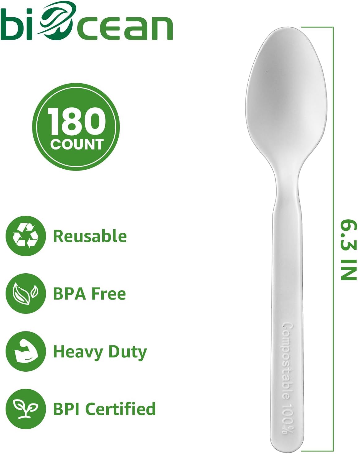 450 Counts Compostable Forks Spoons Knives Set Disposable Forks Utensils Heavy Duty Silverware Eco Friendly Flatware for Party Camping Picnics White forks spoons and knives set