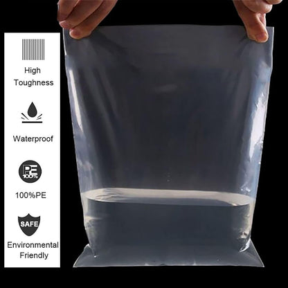Zcintert Clear Cello Cellophane Treat Bags, 100 Pcs - 7.9" x 11" (2mils), Plastic Gift Bags for Candy, Party Favor, Cookies, Candies Packaging, with 4” Twist Ties