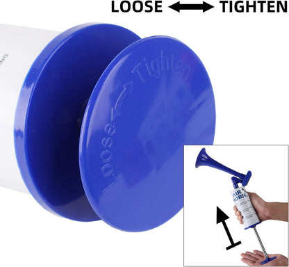 Air Horn for Boat Graduation Party Sports Events Beer Horns Dog Air Horn Self Defense Portable Air Pump Horn(ABS large handheld horn)