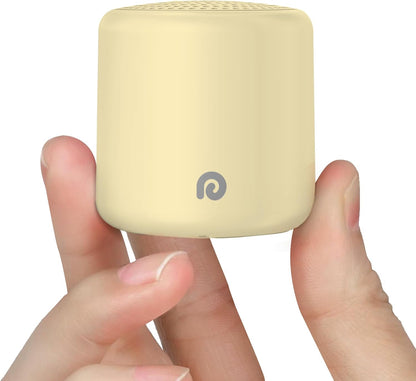 Dreamegg Portable Travel White Noise Machine for Sleep, Features Powerful Battery, Egg-Sized, 16 Nature Sounds, Timer, for Baby Adults Office Privacy Home Gift, Cream