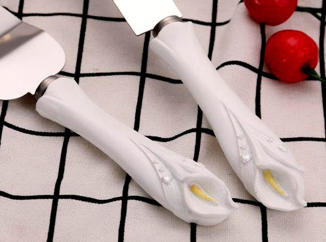 GIFTS INFINITY Personalized Wedding Cake Knife and Server Set with Engraving – Cake Cutting Utensil Set, Keepsake Gift for Wedding, Anniversary, Reception, Birthday & Other Occasions (CH-101WB)