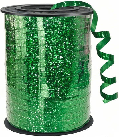 Rainbow Curling Ribbon, 500 Yard Metallic Shiny Curling Ribbon, 1/5" for Presents, Balloons, Parties & Festivals