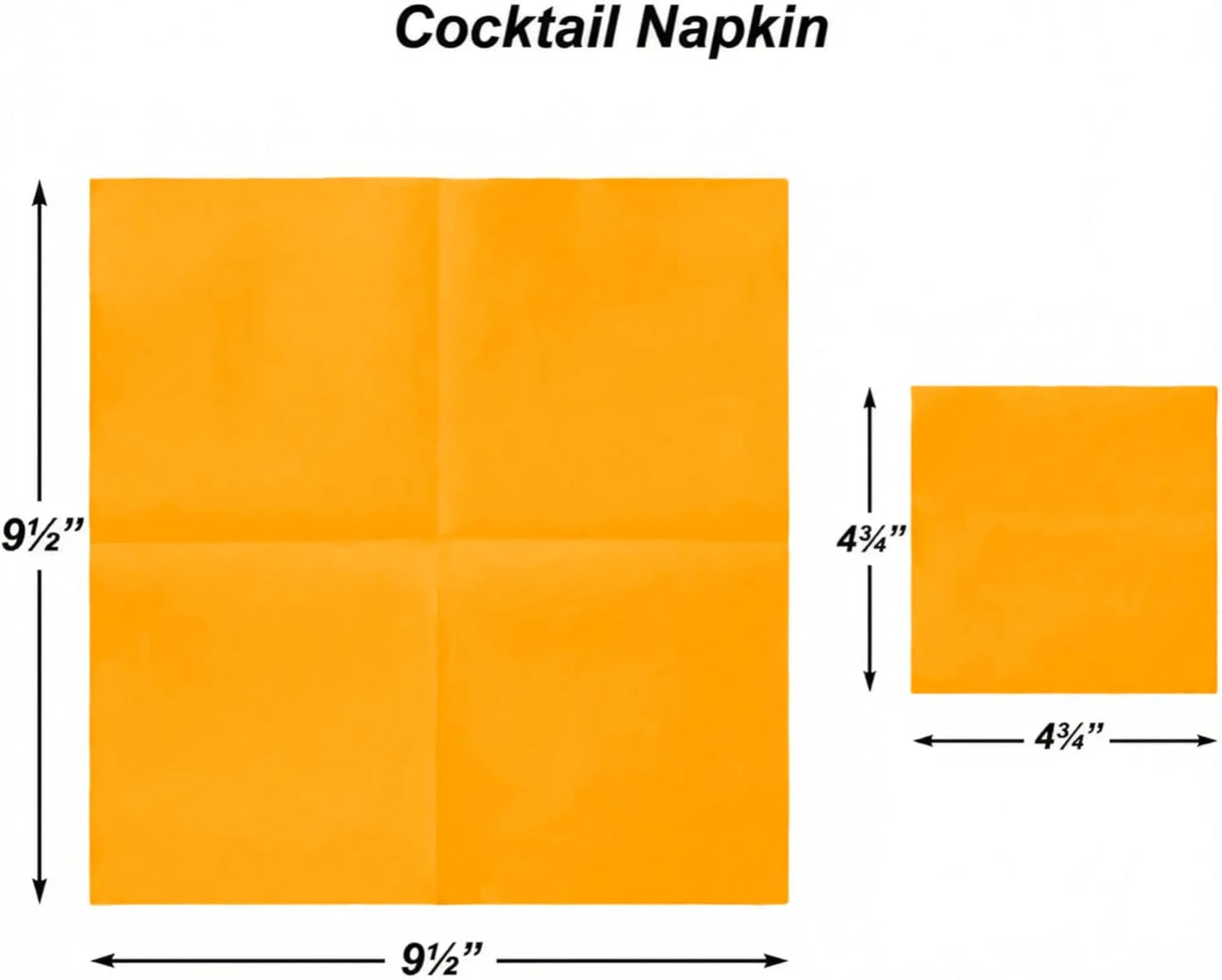 AH AMERICAN HOMESTEAD Cocktail Napkins-Disposable Beverage/Bar Napkins-White Linen-Like Square Napkins-Eco-Friendly & Compostable-Everyday Use, Party or Wedding 4.75inch x 4.75inch (100 Count, White)