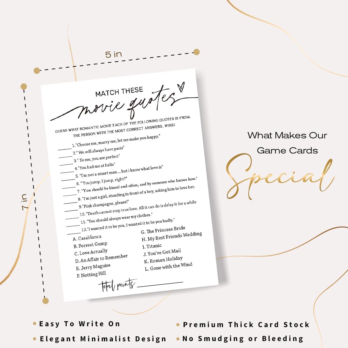 Bridal Shower Bingo, What Will The Bride to Be Receive, 25Pcs Bridal Bingo Game Cards, Engagement Party Games for Guests, Minimalist White Wedding Party Supplies - A18