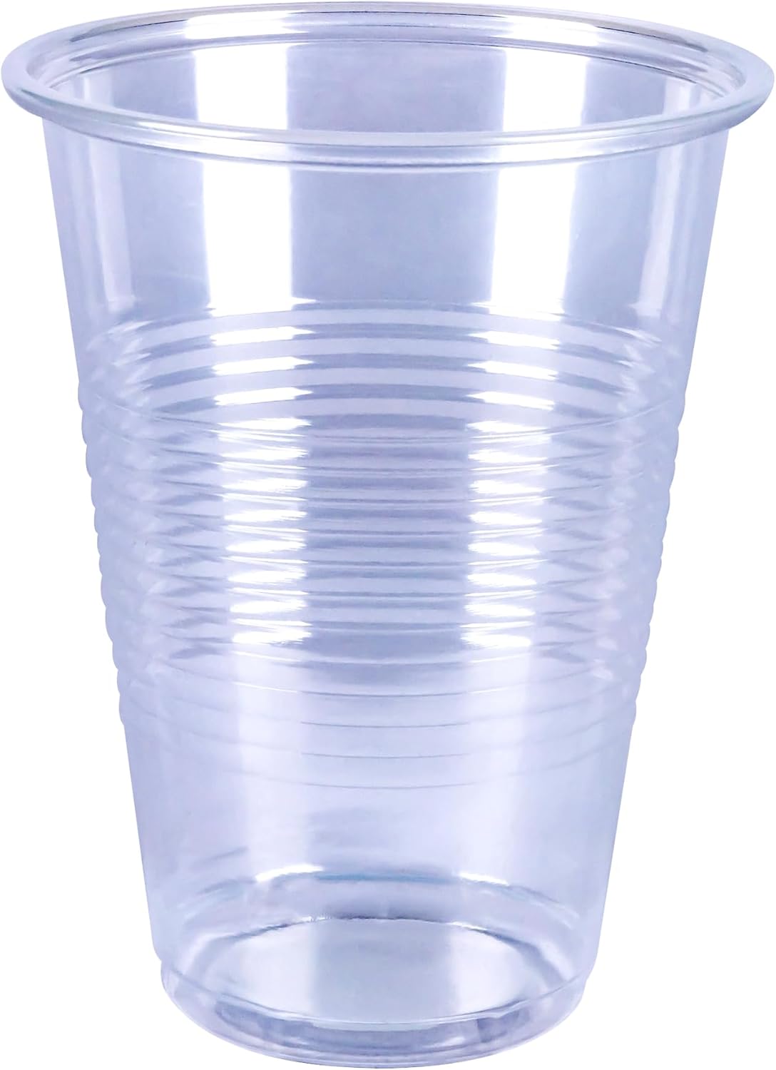 Amazon Basics Small Disposable Clear Plastic Cups, 9oz, 100 Count