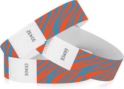 500 WristCo Swimming Pool Tyvek Wristbands for Events – Security Cuts & Tamper-Proof Design to Prevent Reuse – Premium-Grade Bracelets for Hospital & Medical ID, Party & VIP Identification