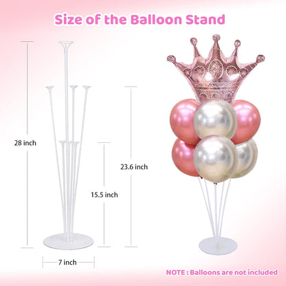 10 Sets of Balloon Stands for Table Balloon Stand Allowing Balloons To Float Without Helium Tank Balloon Holder Decorations for Birthday Party Wedding Festival Christmas