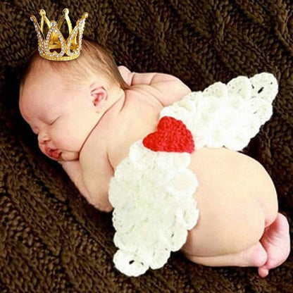 2Pcs Mini Infant Crown Baby Princess Tiara Cake Topper Crystal Rhinestone Small Gold Cupcake Crown for Newborn Photo Prop Royal Prince Themed Birthday Wedding Christmas Party Decorations
