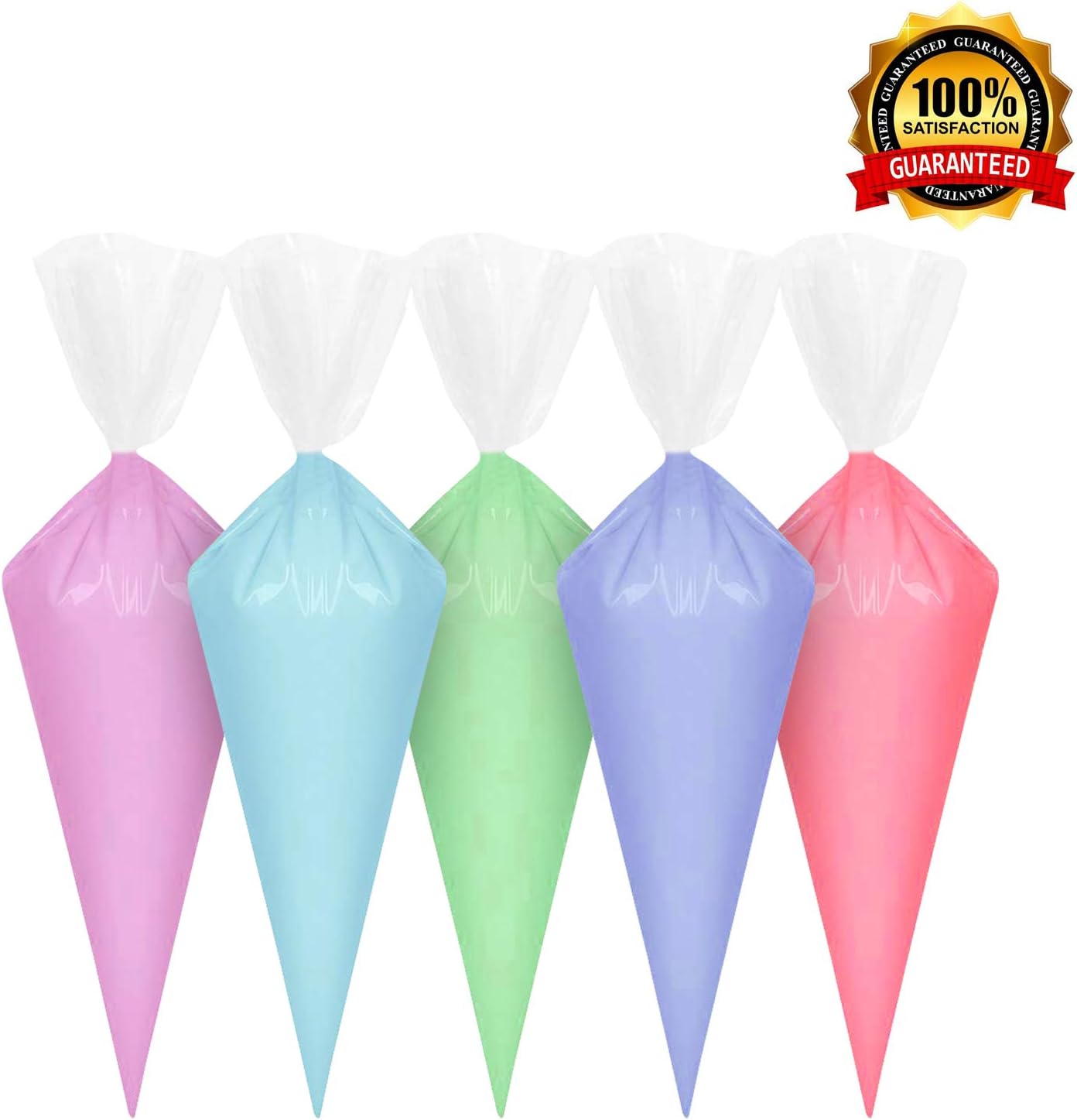 200pcs/set Disposable Pastry Bag Icing Piping Bag Cake Cupcake Decorating Bags