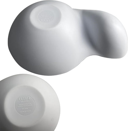 chip and dip bowl Chip and Dip Serving Set Melamine Tray Divided Platters (White)