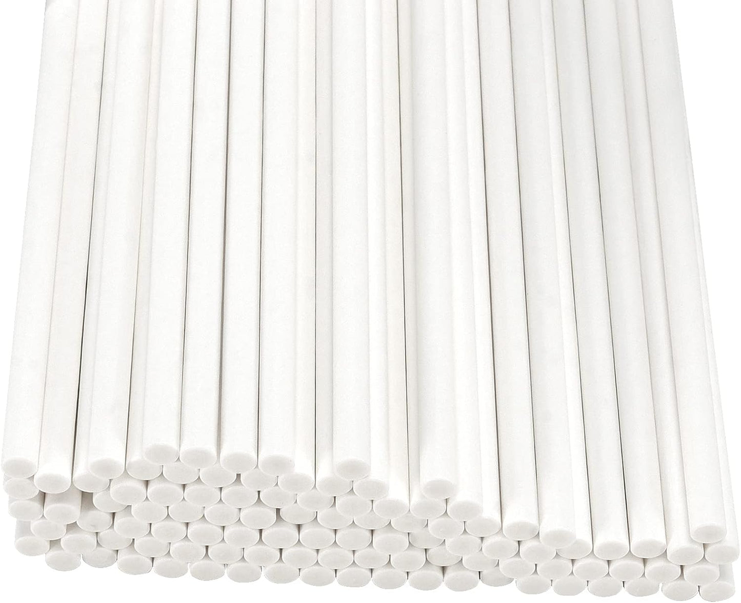 JEUIHAU 2000 PCS 6 Inches Lollypop Sticks, Paper Treat Stick, White Sucker Sticks, Treat Lollipop Sticks