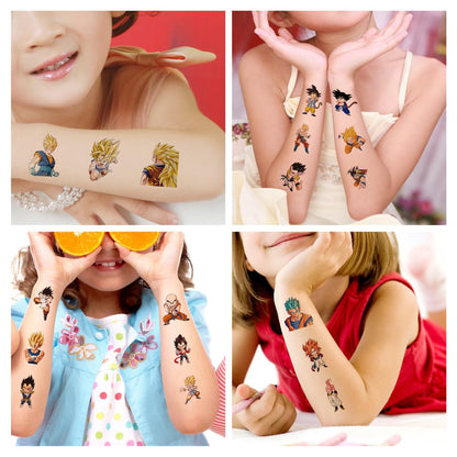40Sheets Cartoon Mario Temporary Tattoos for Kids Birthday Party Favors Cute Mario Decoration Sticker Gifts for Girl Boys Home Activity Class Prizes Carnival Christmas Rewards