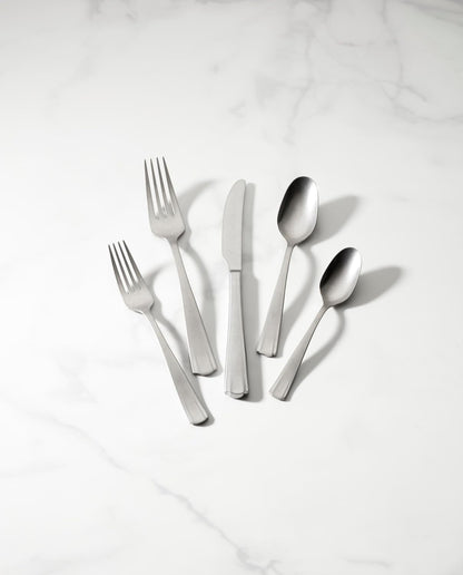 Lenox Silverware Serving Set, French Perle Scallop 2-Piece Dessert Set, Stainless Steel, Handwash Only, Cake Knife And Cake Server, Serving Utensils, Dessert Serveware, Home, Kitchen (Silver, 2 Piece)