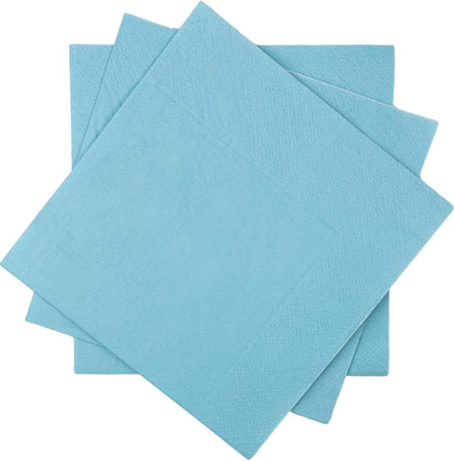 24 colors Cocktail Napkins 5 * 5inch disposable Beverage Napkin paper for Cocktail, Wedding, Dinner，Brithday Party Dessert Wine Paper Napkins（ 120 Count）