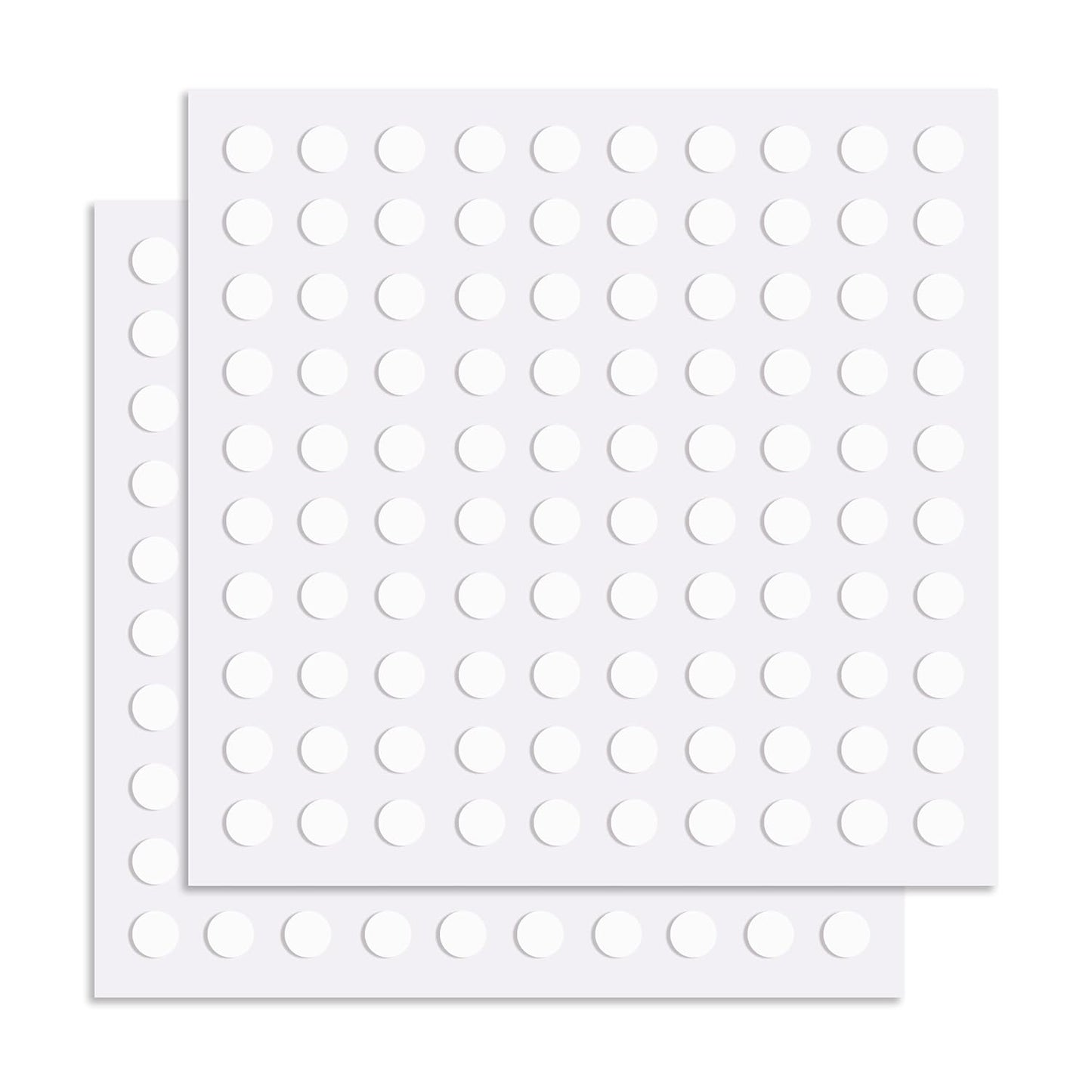 500 Pcs Double Sided Sticky Dots Clear Removable Adhesive Putty - Poster Putty, Sticky Tack, Sticky Dots for Wall Hanging, Balloons, Crafts, Festival Party Decorations (0.31" X 0.51")