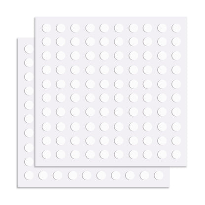 500 Pcs Double Sided Sticky Dots Clear Removable Adhesive Putty - Poster Putty, Sticky Tack, Sticky Dots for Wall Hanging, Balloons, Crafts, Festival Party Decorations (0.31" X 0.51")
