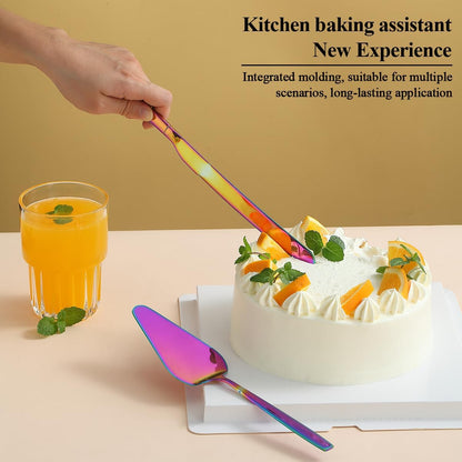 Evanda Wedding Cake Knife and Server Set, Cake Cutte Pie Server for Everyday, Wedding and Birthdays, Dishwasher Safe