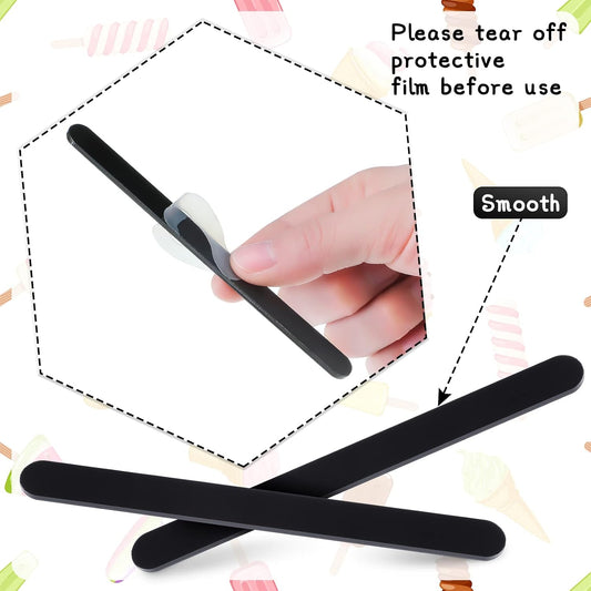 30 Pieces Acrylic Sticks Reusable Cakesicle Cake Pop Mold Mirror Ice Pop Sticks Ice Cream Cakesicle Mold for Home Cake Candy Gifts Party Craft