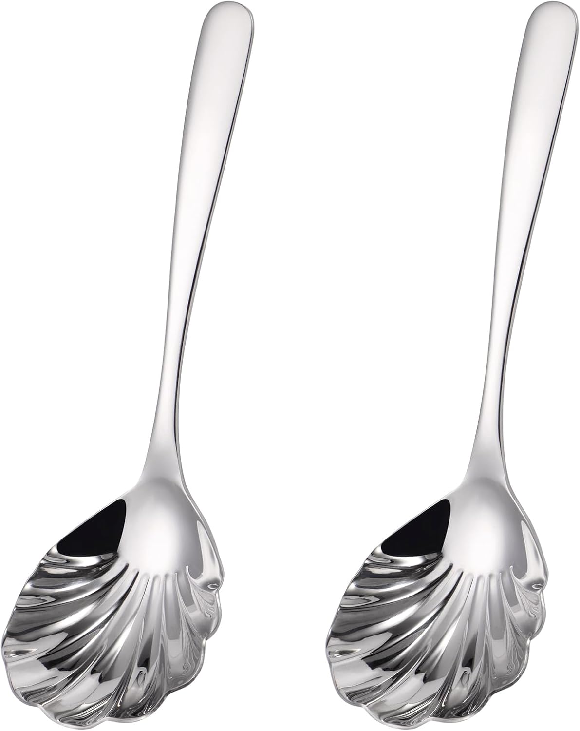 Large Serving Spoon, Stainless Steel Catering Serving Utensils for Party Buffet Dinner Banquet Cooking Kitchen Basics,Dishwasher Safe(Gold)