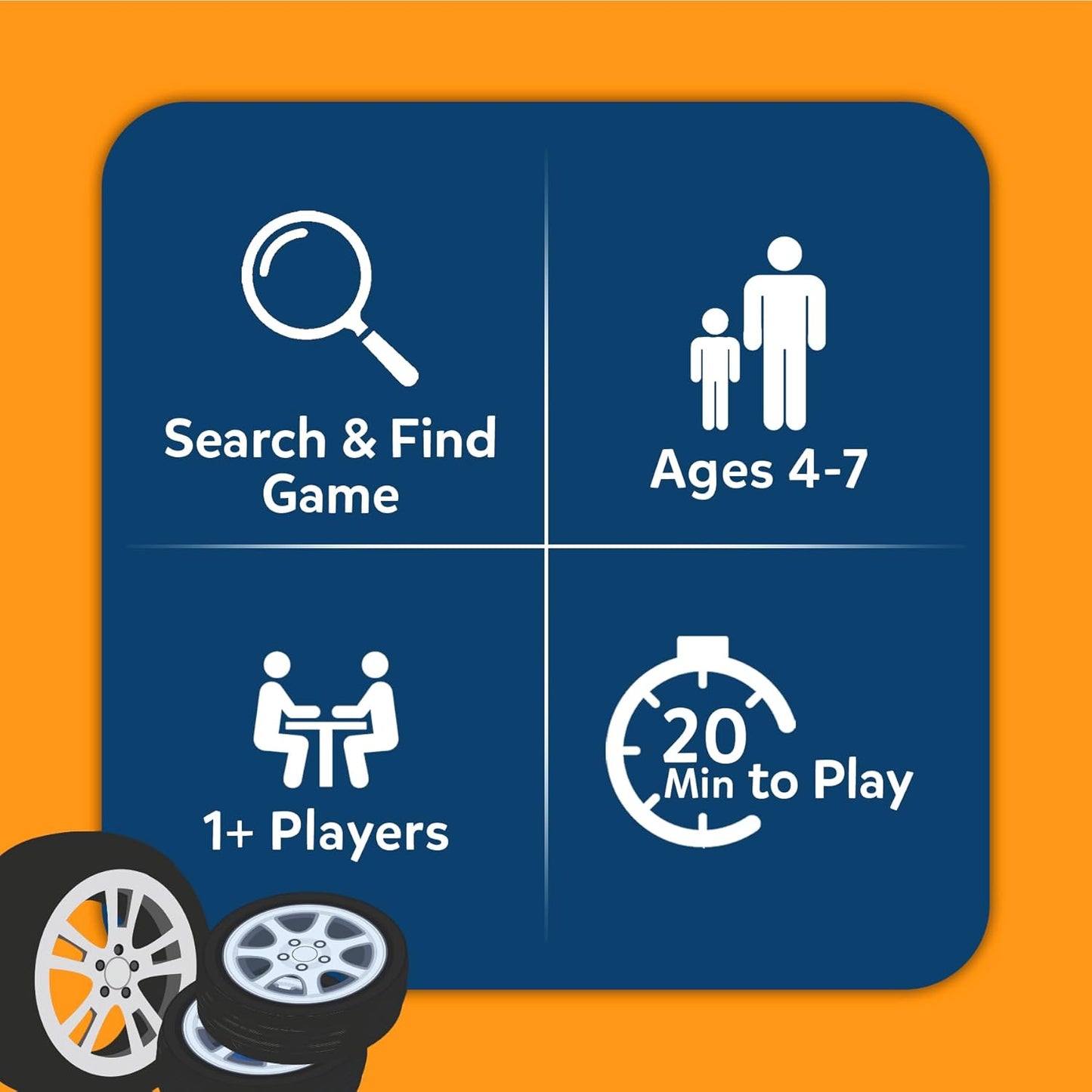 Skillmatics Outdoor Scavenger Hunt Card Game - Found It, Learning Toys, Educational Game Collections, Gifts for Kids, Boys, Girls and Families, for Ages 4, 5, 6, 7, Perfect for Home, School, Playdates