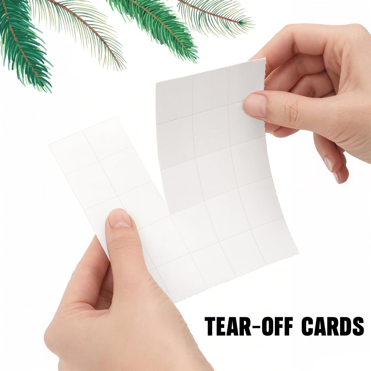 50 PCS Baby Bingo for Baby Shower Girl Boy Baby Shower Bingo Game Cards Baptism Party Perforated Calling Cards