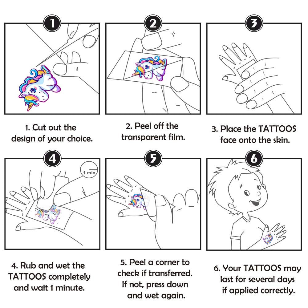 Tattoos for Kids, 350+ Mixed Styles (37 Sheets) Temporary Tattoos Stickers Set Gift for Girls and Boys, Space Dinosaur Animals Butterfly Tattoos for Kids Birthday Party Supplies
