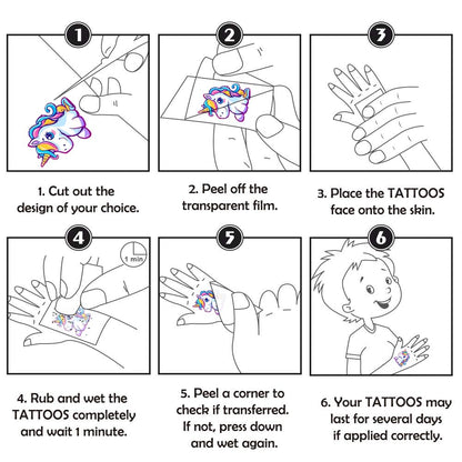 Tattoos for Kids, 350+ Mixed Styles (37 Sheets) Temporary Tattoos Stickers Set Gift for Girls and Boys, Space Dinosaur Animals Butterfly Tattoos for Kids Birthday Party Supplies