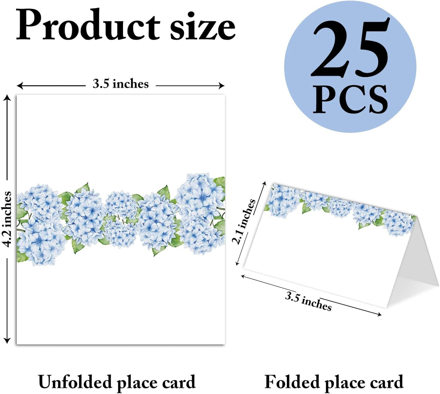 25 Pack Pink Plaid Bow Place Cards, Editable Name Cards for Table Setting, Tent Cards Food Label for Dinner Party, Bridal Shower, Wedding, Baby Shower and Events -T30