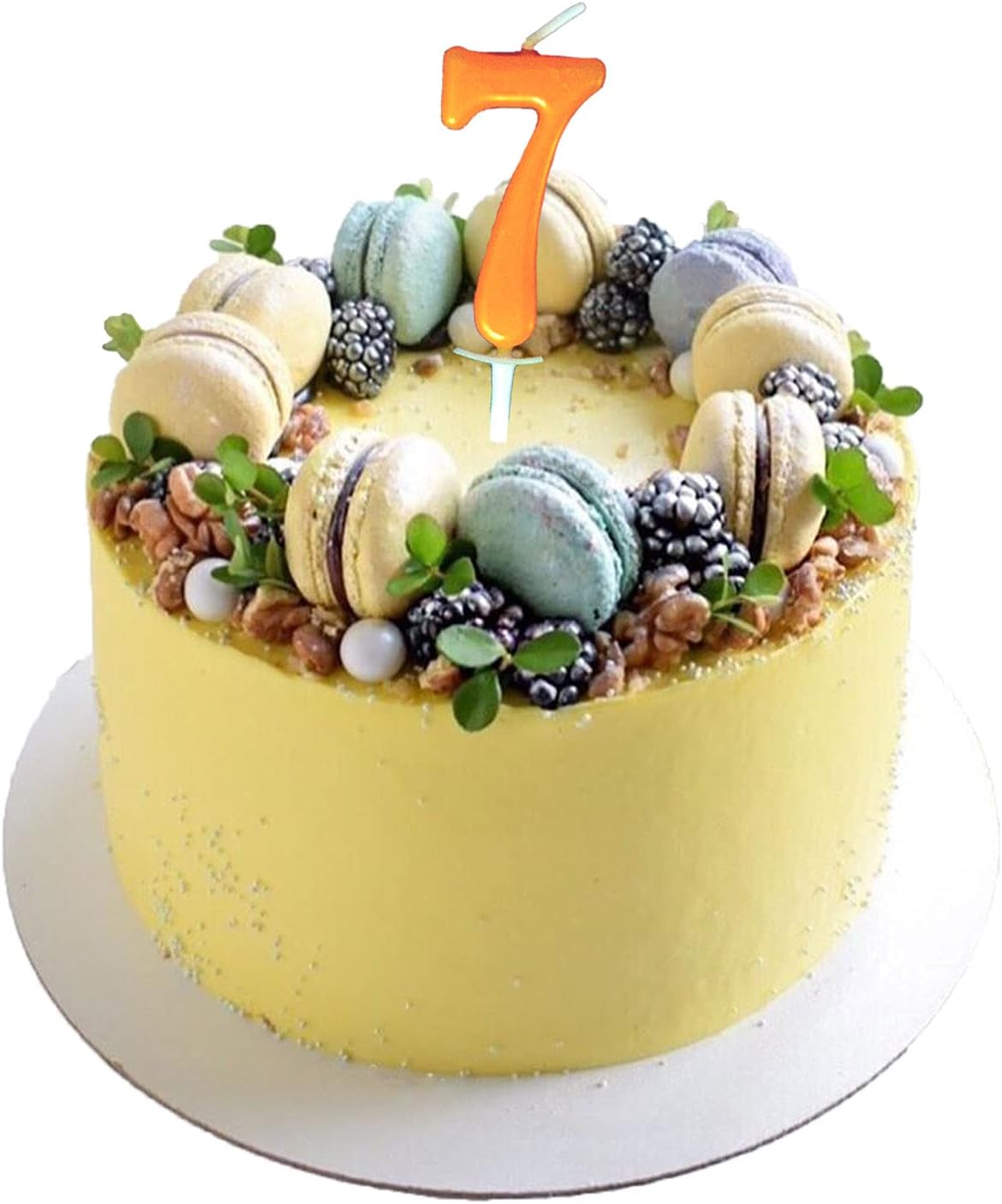 10 Pieces Birthday Numeral Candles, Cake Numeral Candle for Cake Decoration, Number 0-9 Cake Topper Candles Number 0 1 2 3 4 5 6 7 8 9 for Birthday Wedding Anniversary Party Celebration, Black