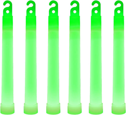 30 Ultra Bright Glow Sticks in Bulk - Multi Use Glowsticks for Parties, Camping, Emergency Light and Survival Kit with 12 Hours Duration