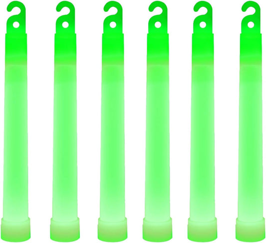 30 Ultra Bright Glow Sticks in Bulk - Multi Use Glowsticks for Parties, Camping, Emergency Light and Survival Kit with 12 Hours Duration