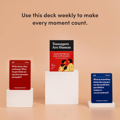 Partners are Human | 140 Conversation Cards to Help Deepen Romantic Relationships | Card Game for Bonding & Communication | Therapy for Adults