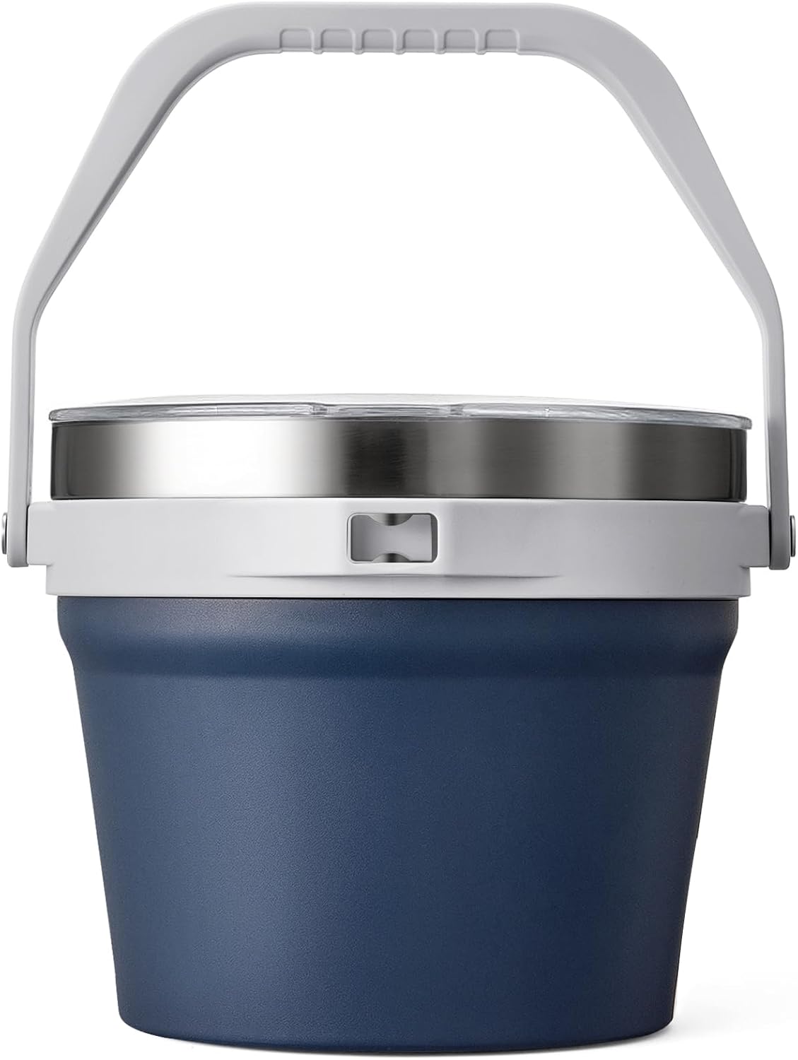 COKTIK 7L Insulated Ice Bucket with Lid，Double Wall Vacuum Stainless Steel Beverage Bucket Keeps Frozen Longer，Holds 6 Longnecks or 3 Bottles of Wine，for Cocktail, Champagne, Large Parties(Blue)