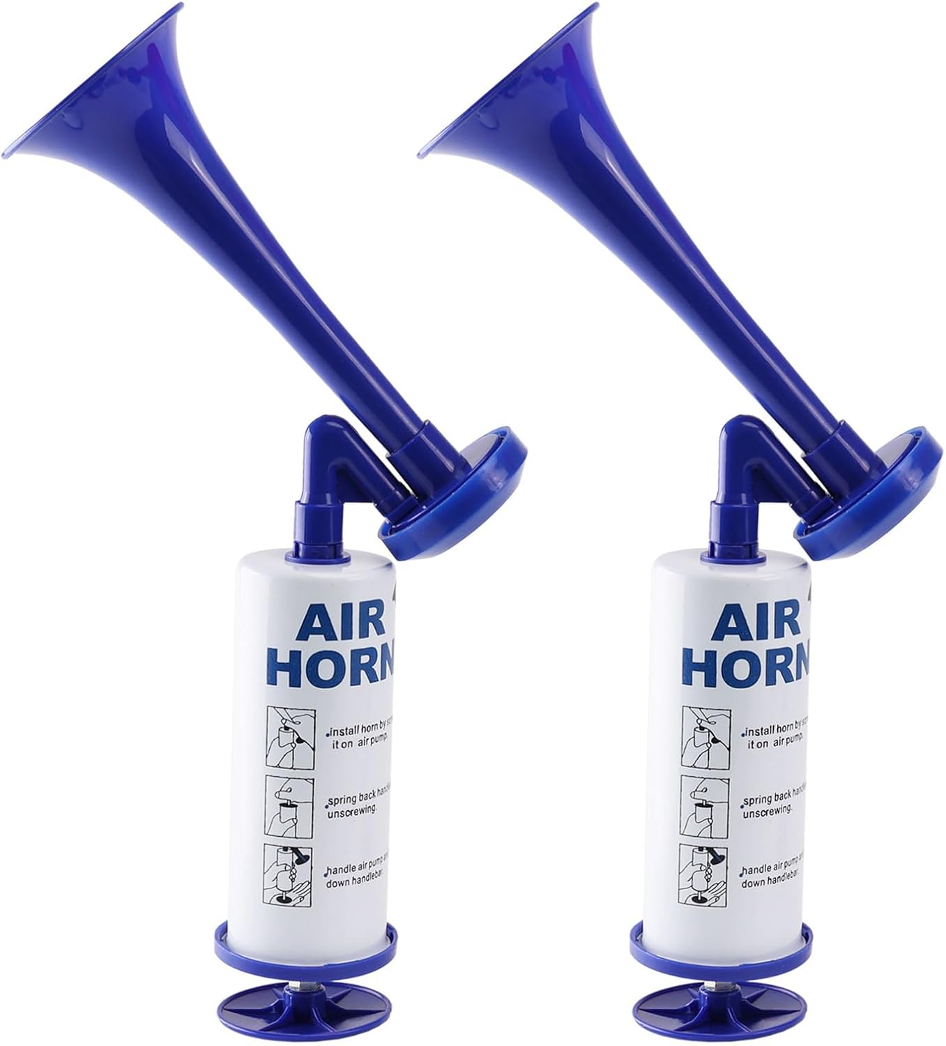 Air Horn for Boat Graduation Party Sports Events Beer Horns Dog Air Horn Self Defense Portable Air Pump Horn(ABS large handheld horn)