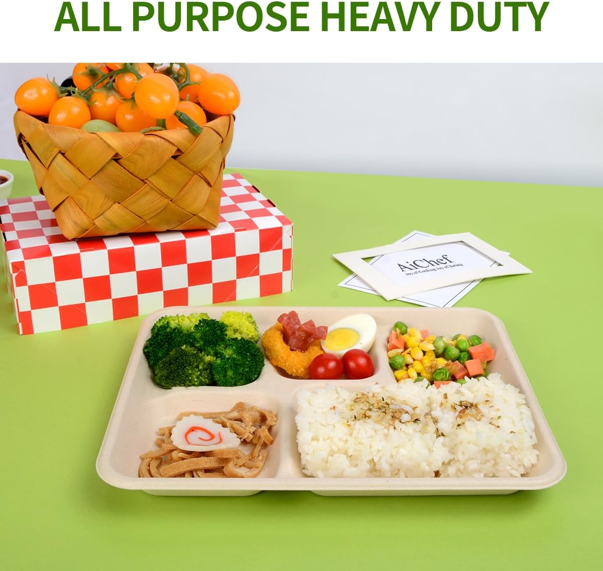 100 Pack 14 inch Large Disposable Food Trays for Crawfish Seafood Boil BBQ Dessert, Large Paper Plates 14 inch Heavy Duty Disposable Serving Trays for Seafood Boil Party