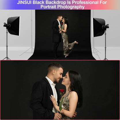 White Backdrop for Photoshoot, 10x10 ft Photo Backdrop Curtain Double-Side for Photography, Polyester Fabric White Background Screen for Photographic Studio Baby Picture Party Prop (Backdrop Only)